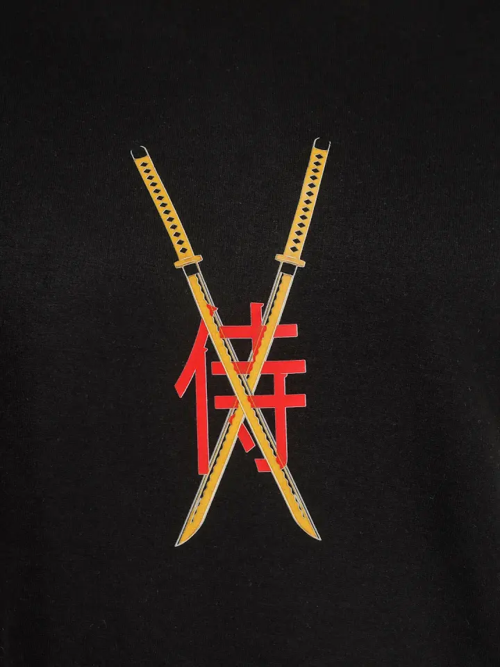 Black Sun Samurai print close-up