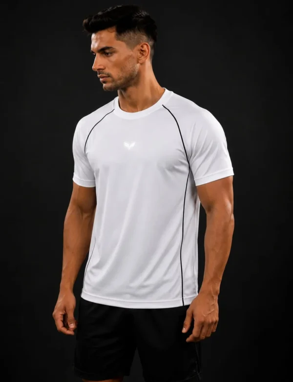 Premium White Active Training T-Shirt white