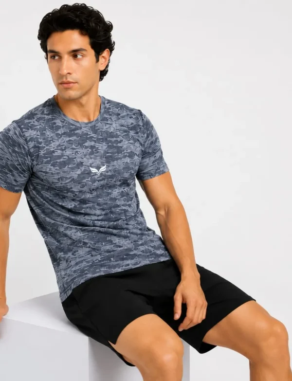 Men's Premium Jacquard Performance T Shirt